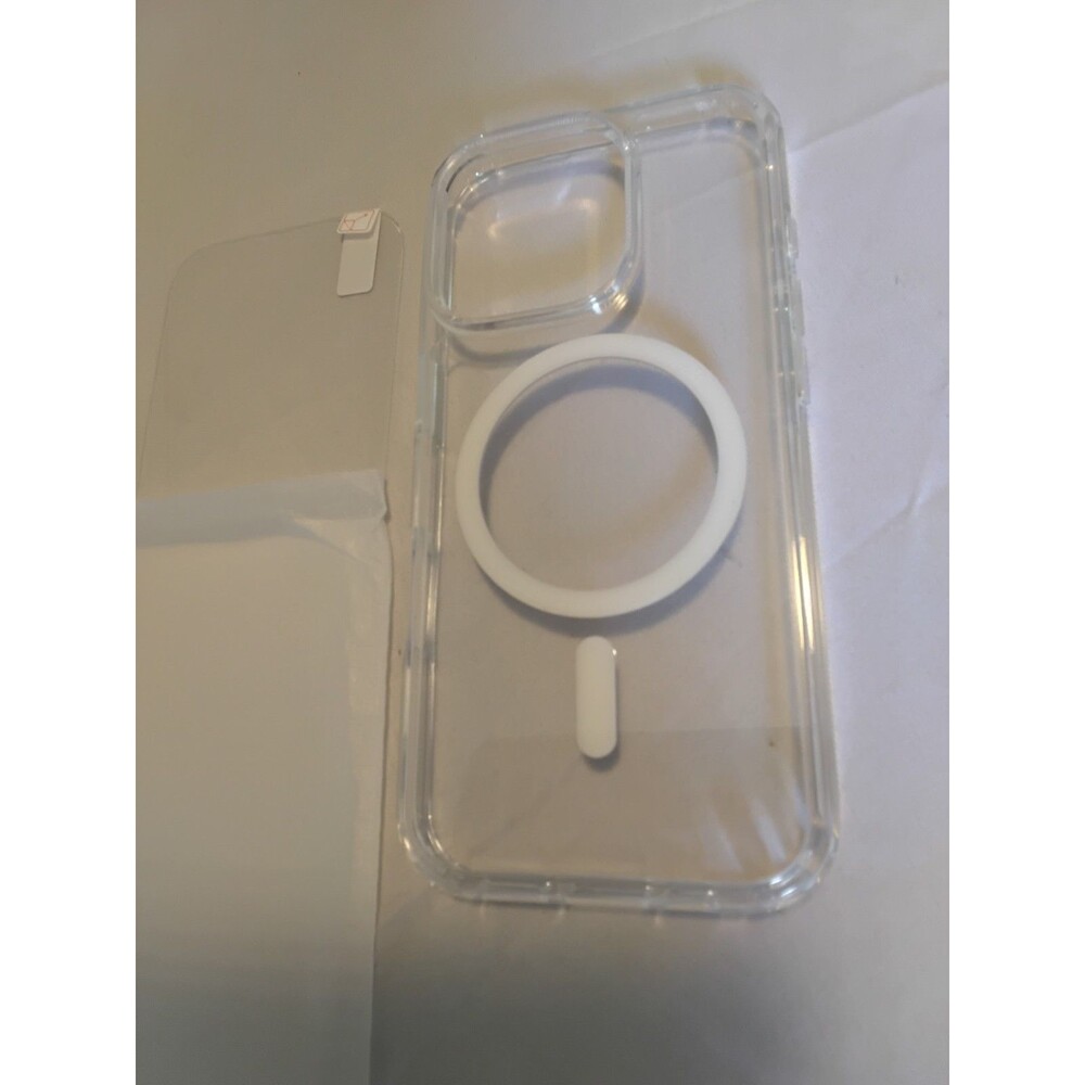 Fntcase MagSafe Clear Transparent Back Case for Apple iPhone 16 Pro